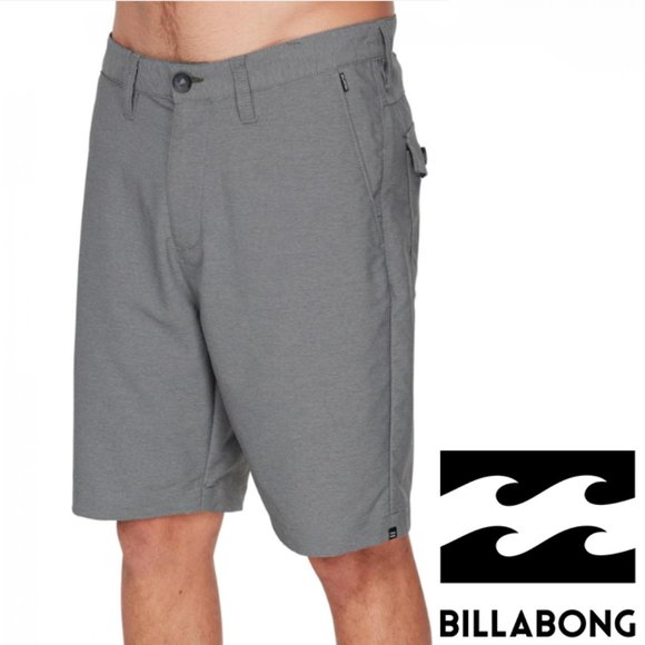 Billabong Other - Like new! Billabong Mens Surftrek Wick Hybrid Gray Walkshort - sz. 30
